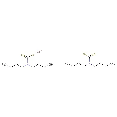 100kg 136-23-2 Zink Dibutil Dithiokarbamat ZDBC（BZ）C18H36N2S4Zn