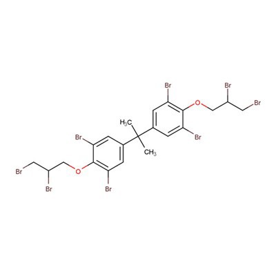 10 tan 21850-44-2 Tetrabromobisphenol A Bis(dibromopropyl Ether) C21H20Br8O2